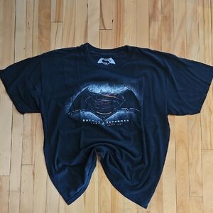 Batman Vs Superman Black Short Sleeve Tee